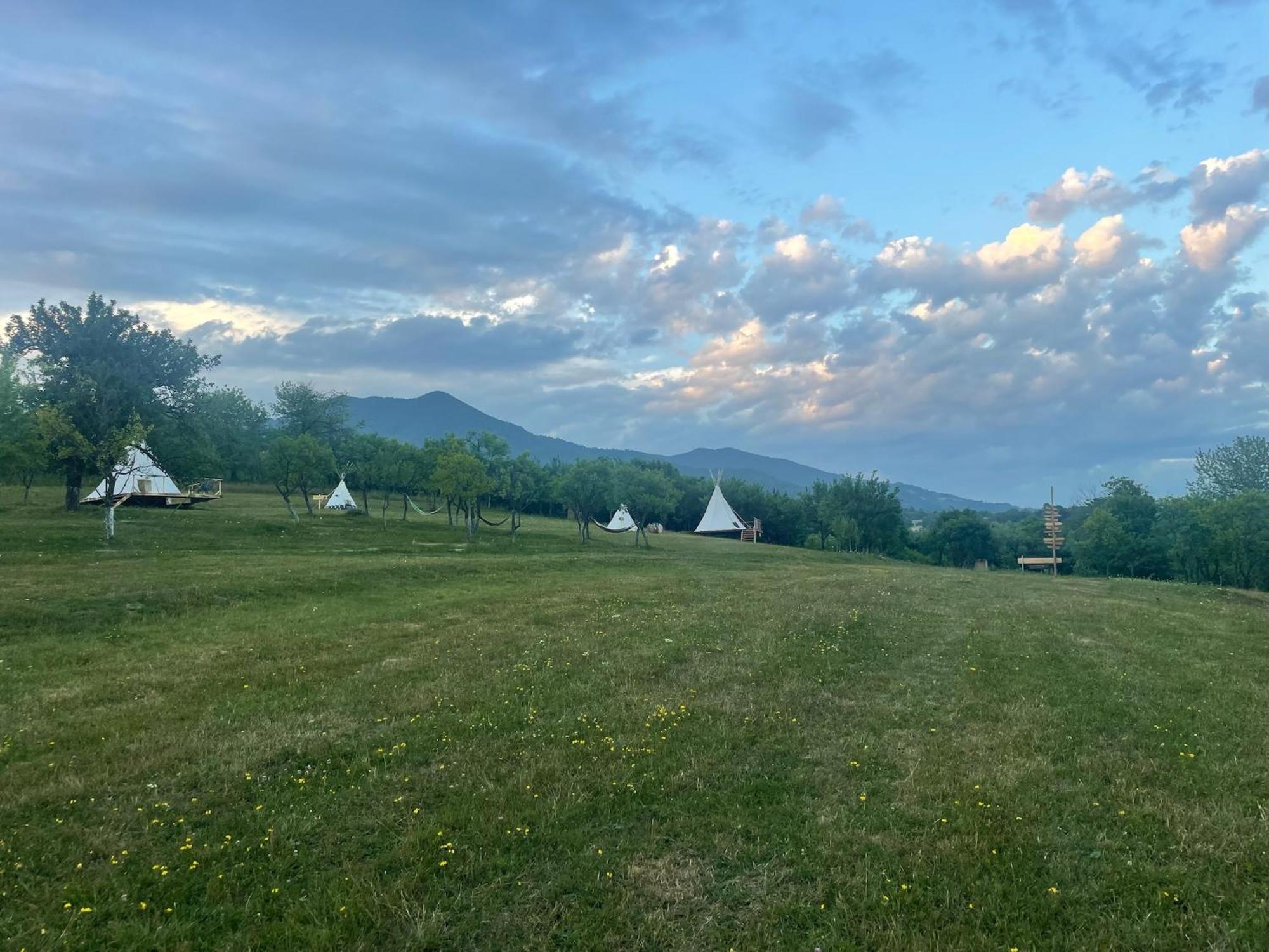 Langaland Glamping 호텔 Susenii Birgaului 외부 사진